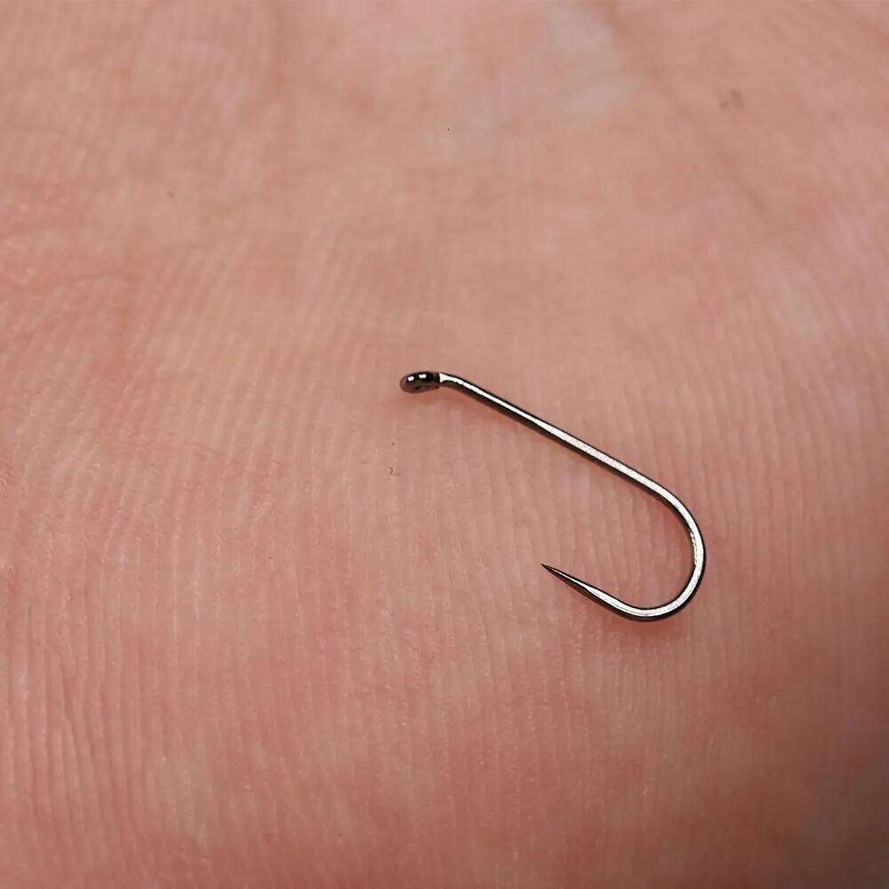 ICERIO 100PCS 200PCS Barbless Hook For Knitting Nymph Dry Wet Fly Tying Fishing Hook#14 #16 #18 Z260228