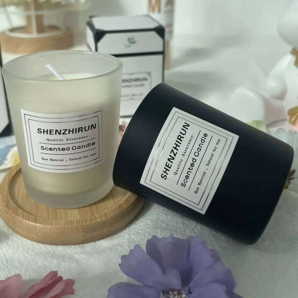 Nordic Style Ins Aromatherapy Mini Fragrance Candles Home Indoor Desktop Decoration Soy Wax Smoke-free Souvenirs W260303