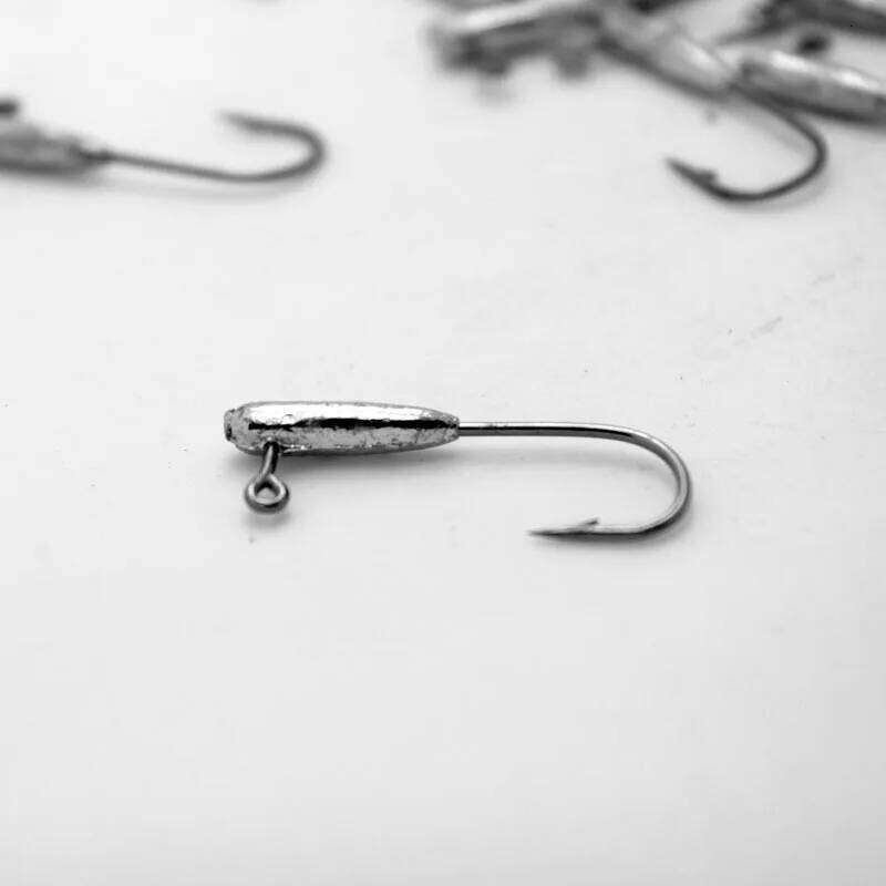 Japan Jigs 1g 2g 3.5g 5g Jig Head Professional Small Soft Lure Bait Texas Rig Fishing Hooks Lot 10 Pieces SALE Z260228
