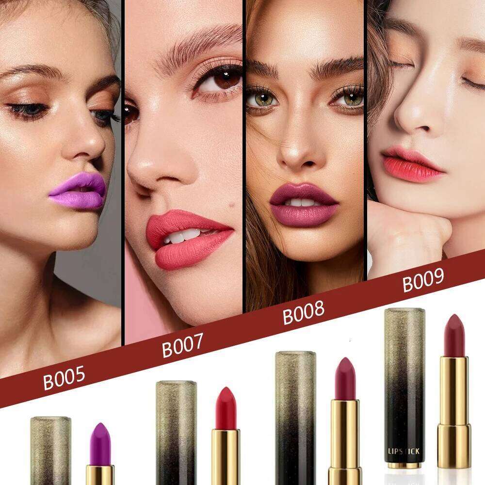 Hot Barbie Matte Pink for Women Long Lasting Lipstick Waterproof No Dry Feeling Creamy High Pigmented Formula H260302