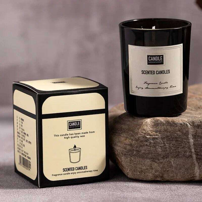 Modern European Plant Scent Aromatherapy Living Room Bedroom Air Purification Enduring Fragrance Candle Cups Decor W260303