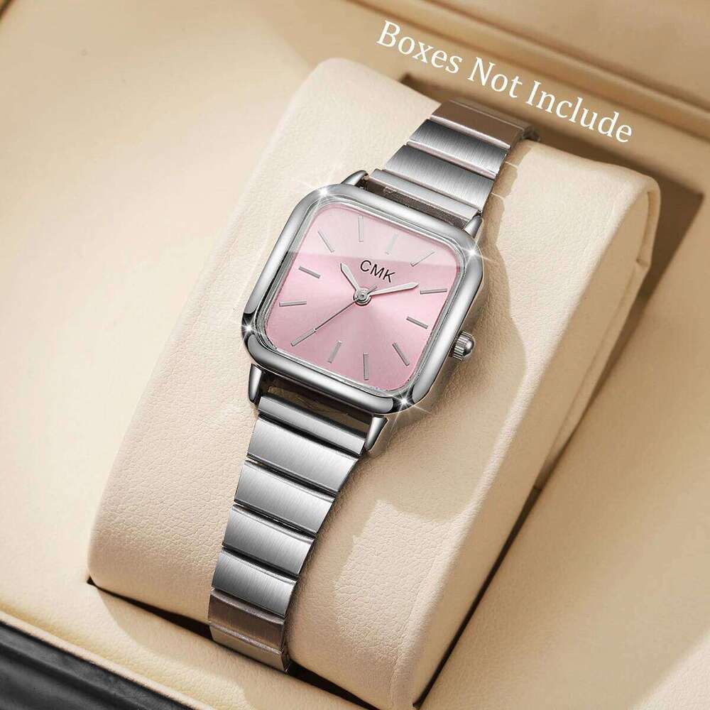 Fashion Square Women Watches Luxury Ultra-thin Strap Quartz Wristwatch For Ladies Clock Reloj MujerWithout Box XJ260303