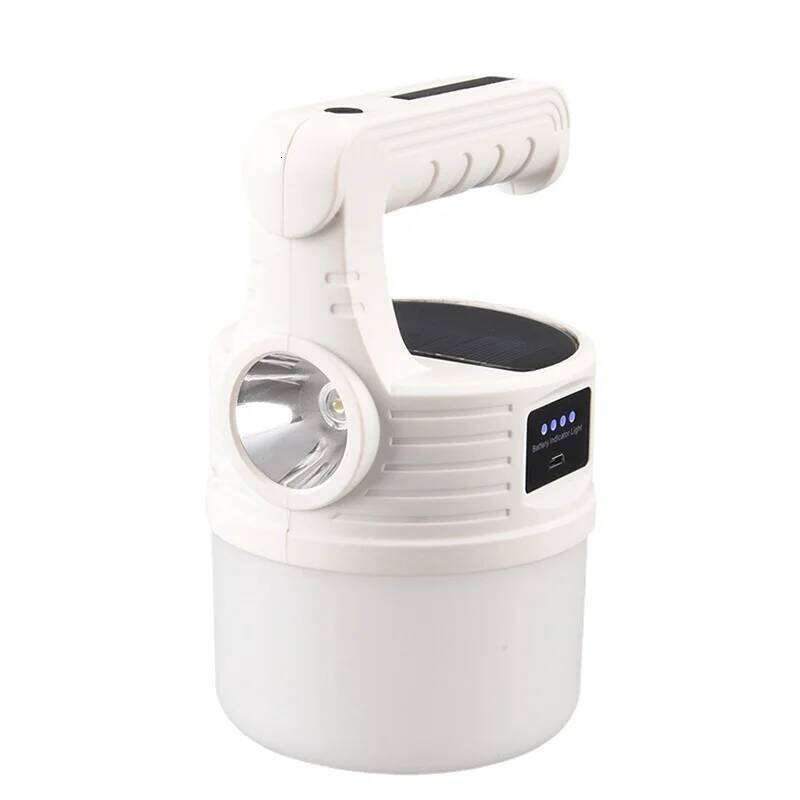 Rechargeable Portable Lanterns Solar Camping Lamp LED Emergency Autonomous Lighting Double Source Light Bulbs S260302