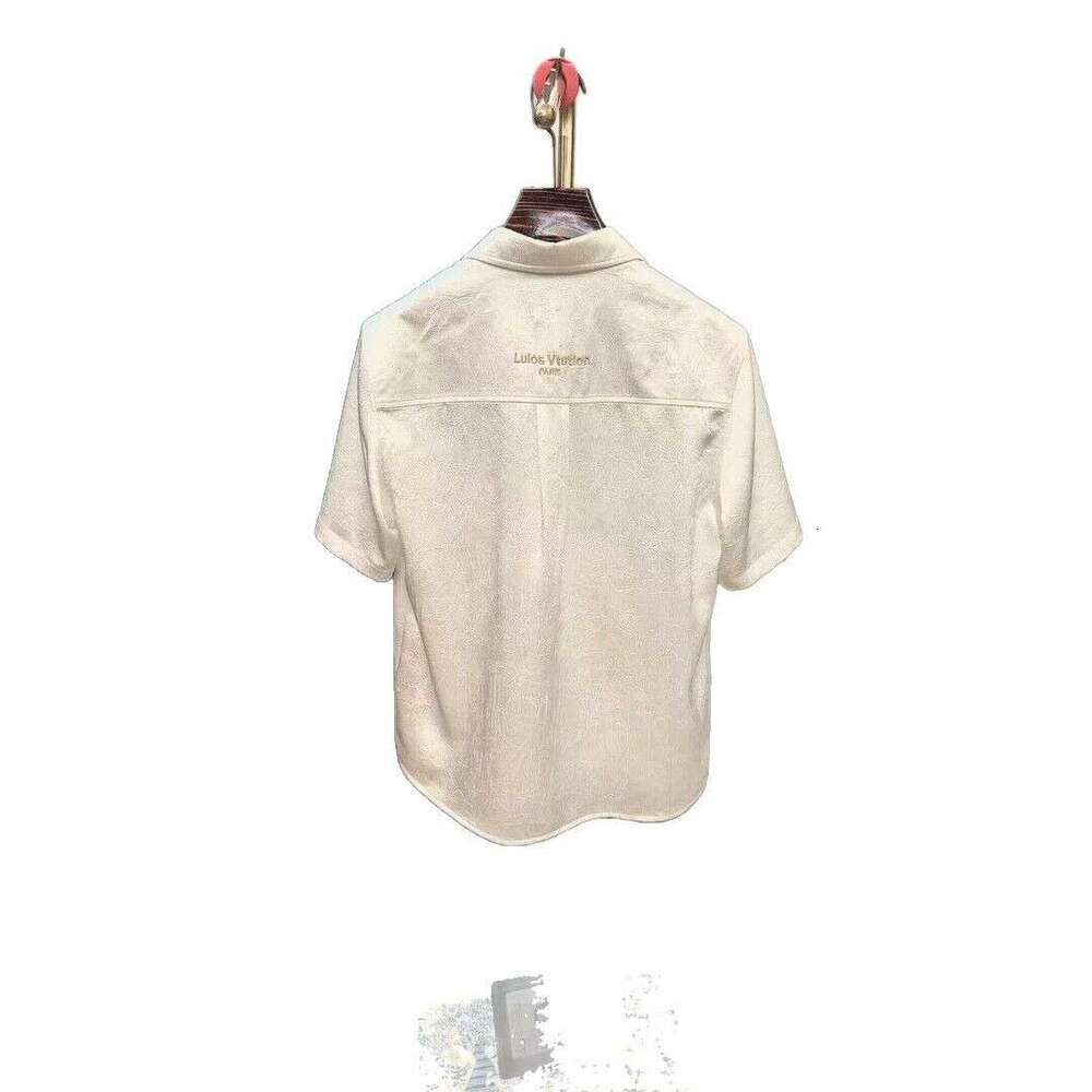 2026 Summer New Versatile Casual Comfortable Top, Short-Sleeve Business Fashion Light Luxury Old Money Style Shirt