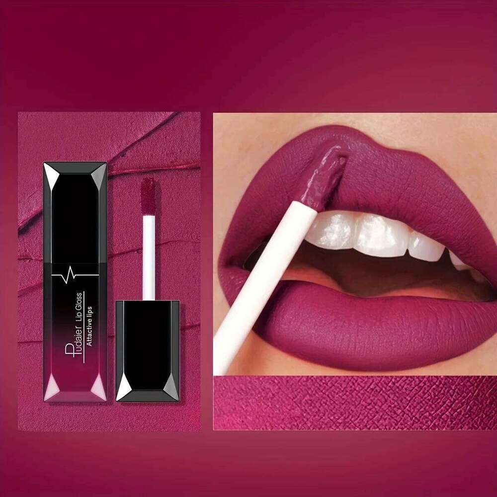 Waterproof Kissproof Velvet Matte Liquid Lipstick 17 Colors Non Stick Cup Long Lasting Soft Lip Stain for Women H260302