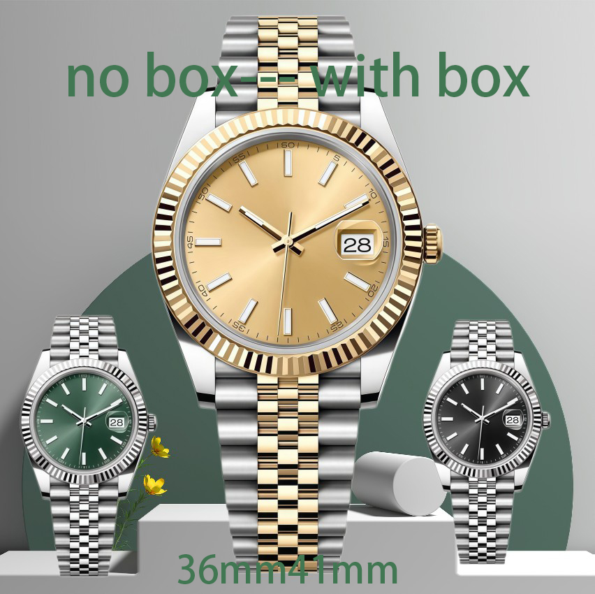 Men's Watch Automatic Mechanical Movement Watch All Stainless Steel Watch Night Light Sapphire Glass Montre de Luxe 36-41mm 904L Watches Men Designer