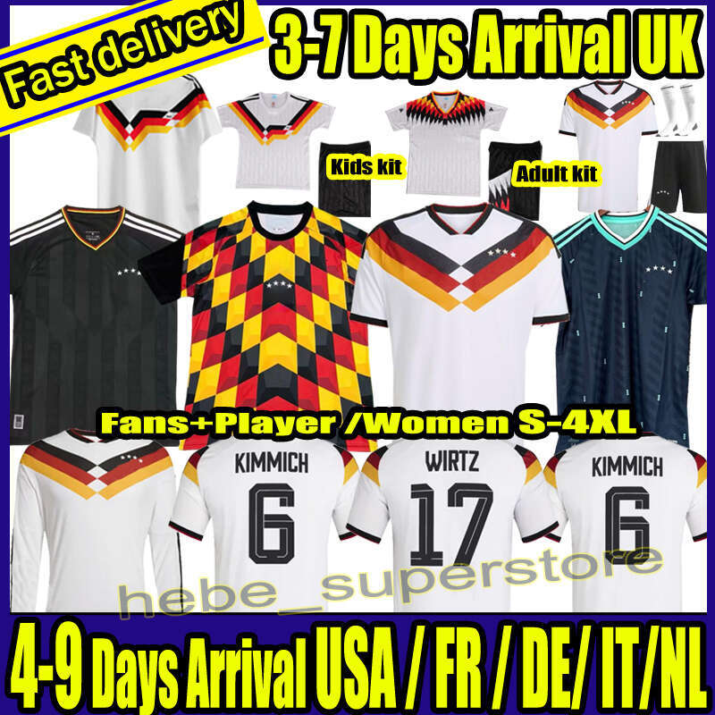 S-4XL 2026 2027 World Cup football jersey Germanys WIRTZ woman Soccer Jerseys Player Version HUMMELS KROOS GNABRY MUSIALA MULLER HAVERTZ Whiteout Beckenbauer