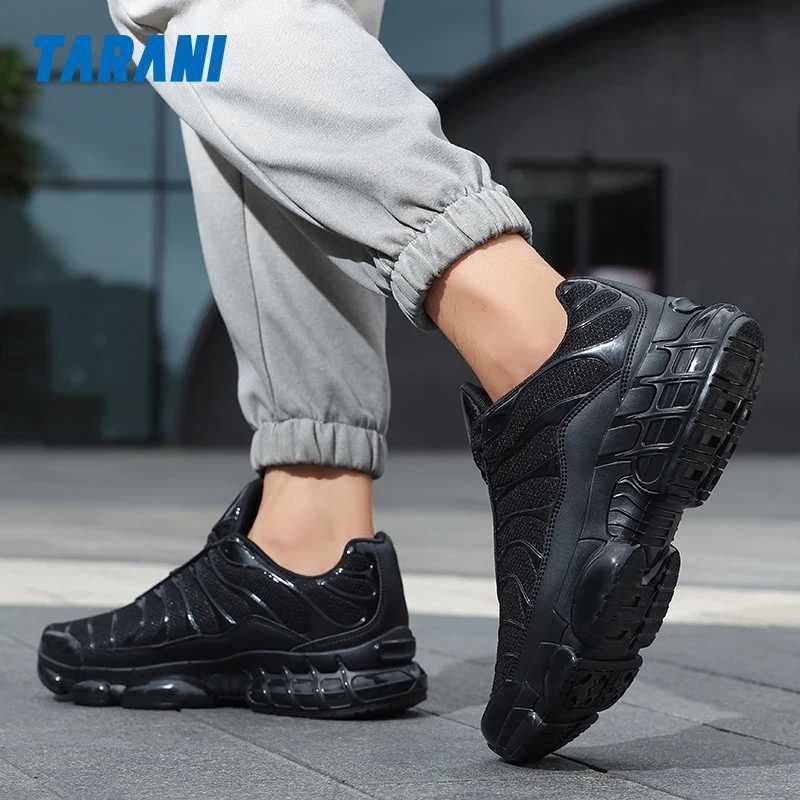 Mens Cushion Sports Shoes Lightweight Breathable Running Shoes Gym Workout Training Walking Comfortable Shock Absorption K260303