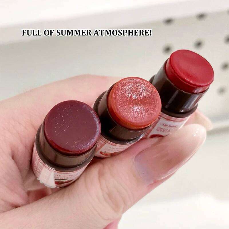 Fruit Extract Moisturizing Tinted Lip Balm Whitening Party Affordable Lipstick Case H260302