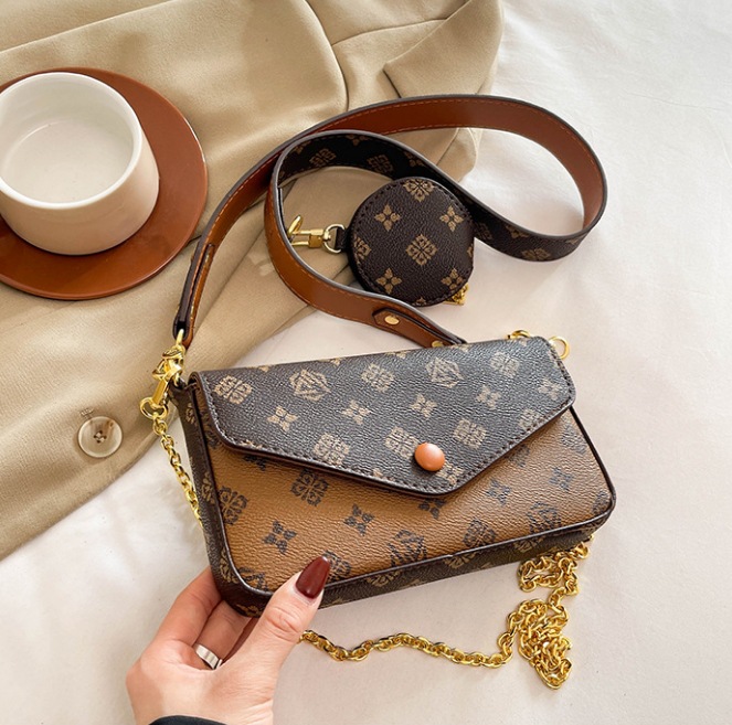 Free delivery Shoulder Bags Simple textured shoulder bag for daily commuting large capacity women's bag