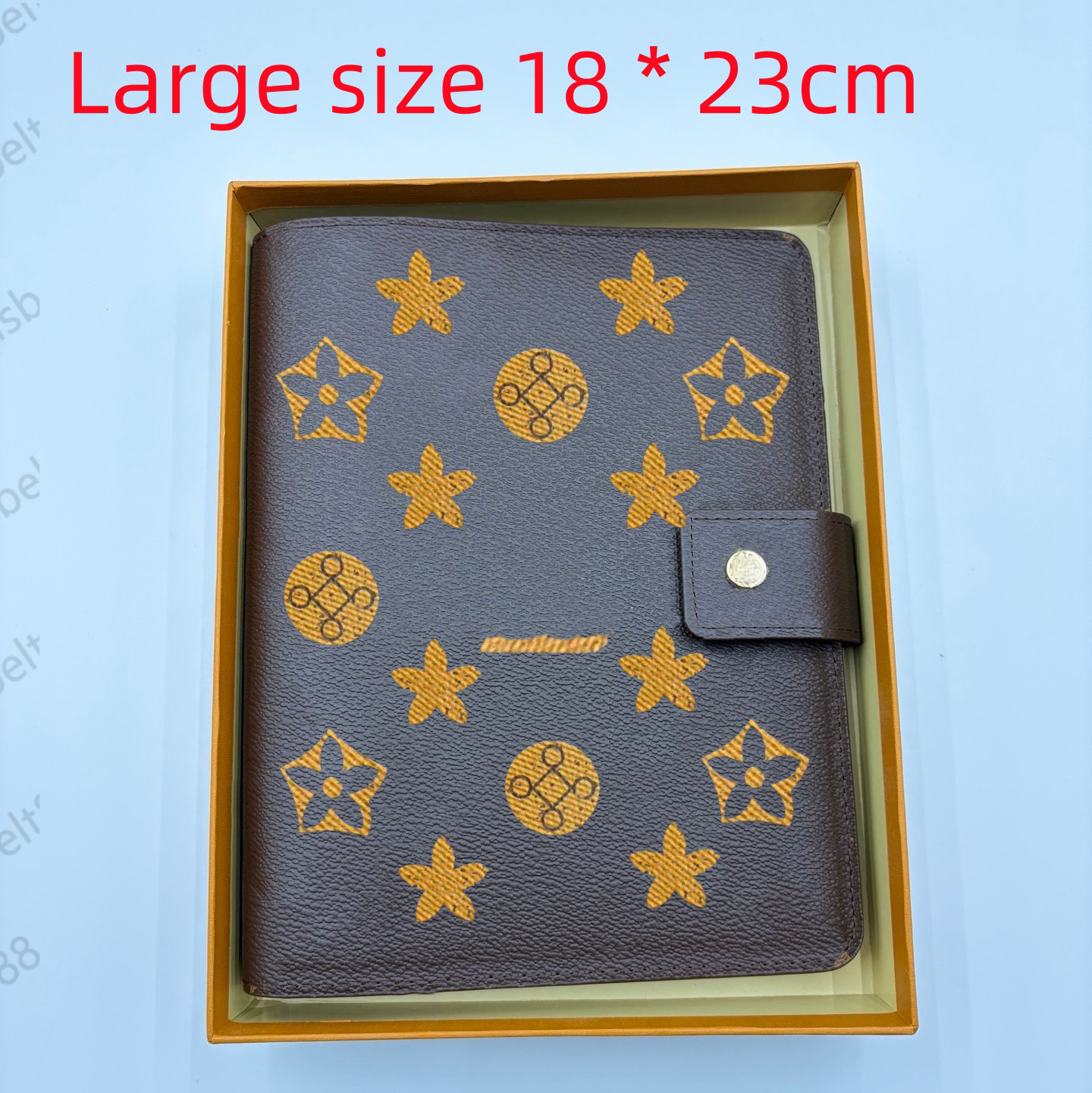 Large DESK AGENDA COVER GM PM MM Holders Planner Men Women Notebook Diary Agendas Protective Case Card Passport Holder Wallet Desktop Notepad Covers 18*23CM