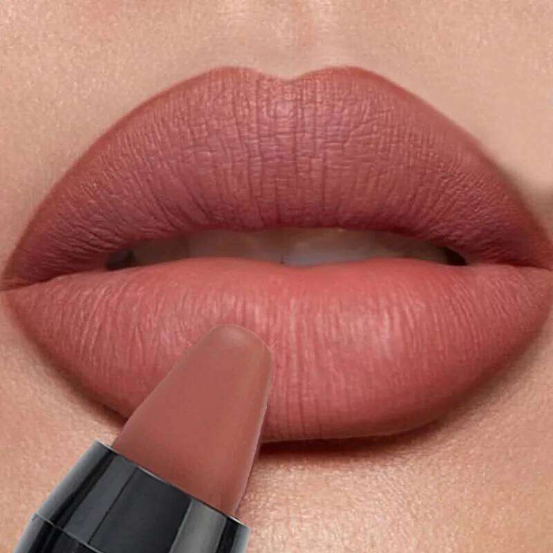 Moisturizing Liner Pencil Lasting Waterproof Outline Lips Shape Nude Brown Pen Matte Crayon Lipstick Lip Makeup Cosmetic H260302
