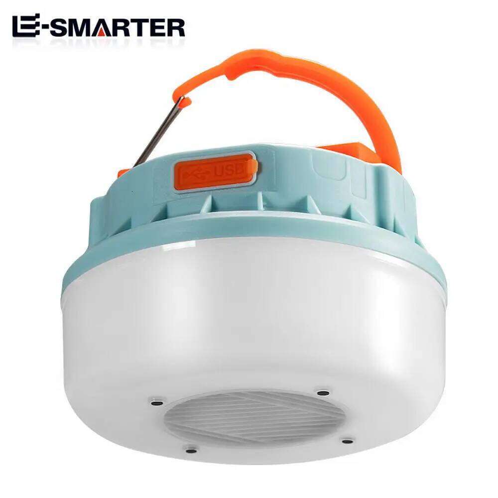 New Outdoor Solar Lights with Wireless Portable Bluetooth Speaker Rechargeable Led Camping Lanterns Tent Lamp Power bank S260302