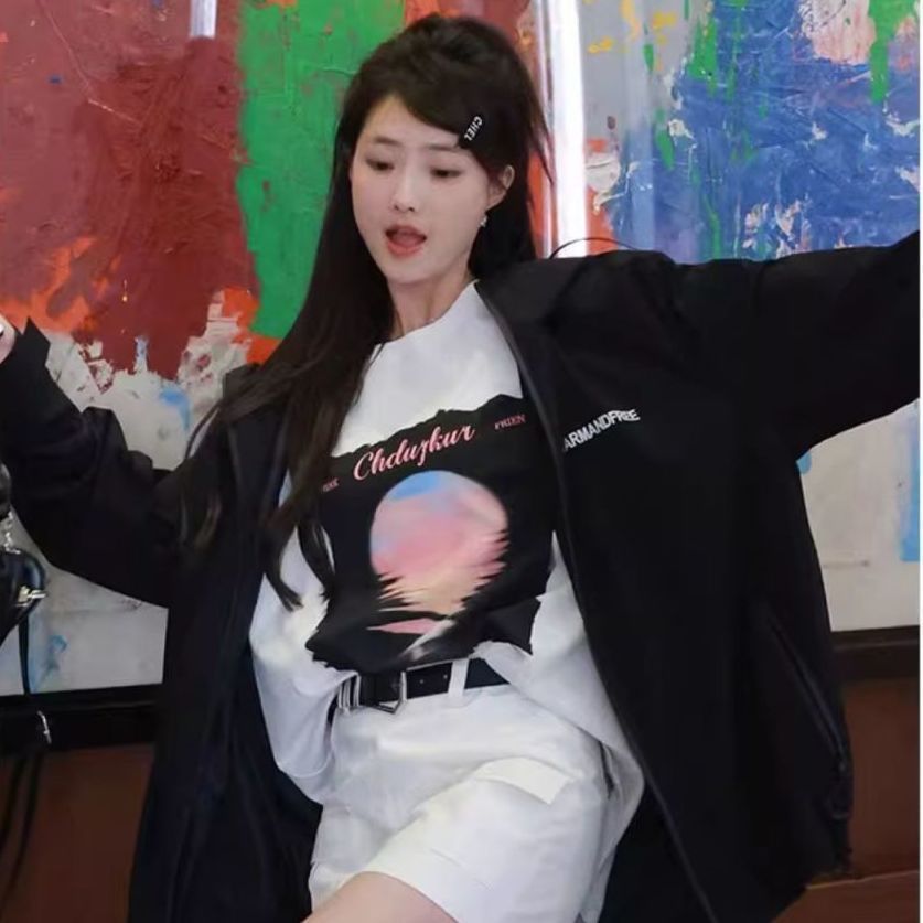 Fashion Varsity Jacket Womens Autumn Winter 2024 Casual Letter Embroidered Bedding Coat Cotton Pad Jacket Street Clothing Parkas Red 241018