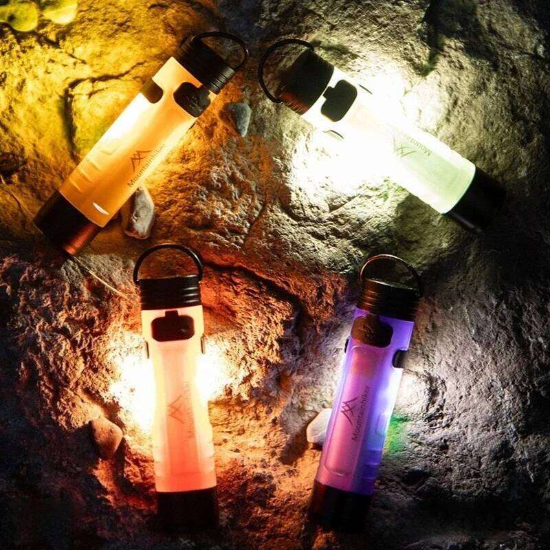 MOUNTAINHIKER Pocket Mini Flashlight Outdoor LED Key Clip Cap5050 Long Endurance USB Rechargeable Emergency Hiking Camping Trail S260302