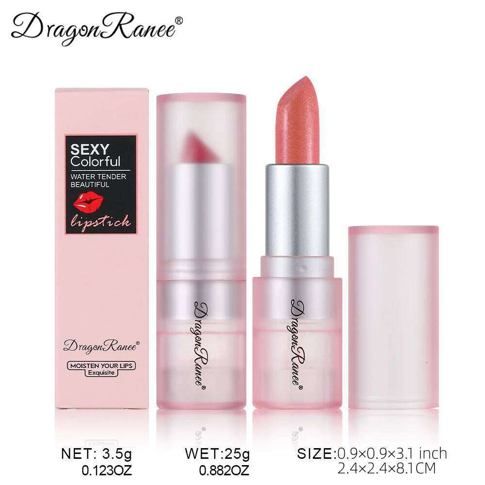 Matte Pearl Fine Shining Crystal Lipstick Delicate Smooth Durable Waterproof Sweatproof Festival Party Versatile Lipsti H260302