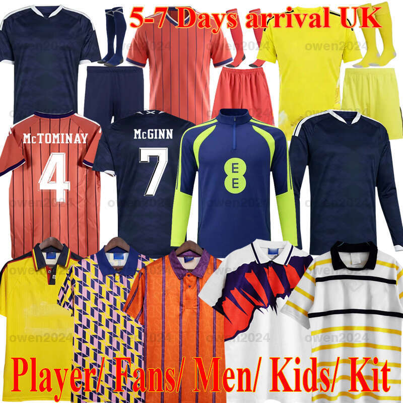 scotland football shirt 2026 Soccer Jerseys ROBERTSON McTominay McGREGOR MCGREGOR SHANKLAND Home maillot goalkeeper men kids kits sets Training