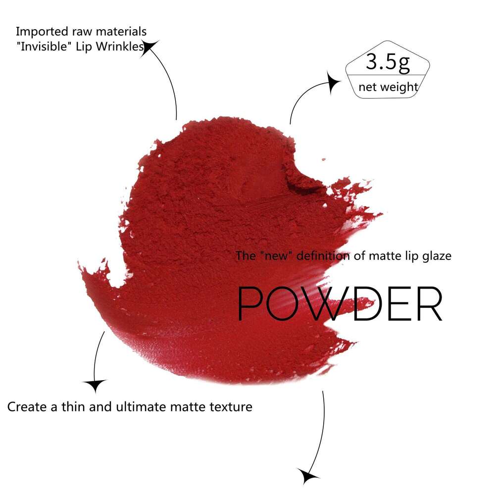 HYNTOOR Macaron Series Mud 22 Colors Matte Cloud Air Velvet Glaze Long-lasting Waterproof Lip Gloss Liquid Lipstick H260302