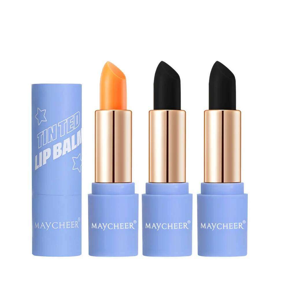Magic Color Changing Lipstick Lipgloss Temperature Change Moisturizer Stick Long Lasting Balm Lip Gloss Makeup Cosmetics H260302