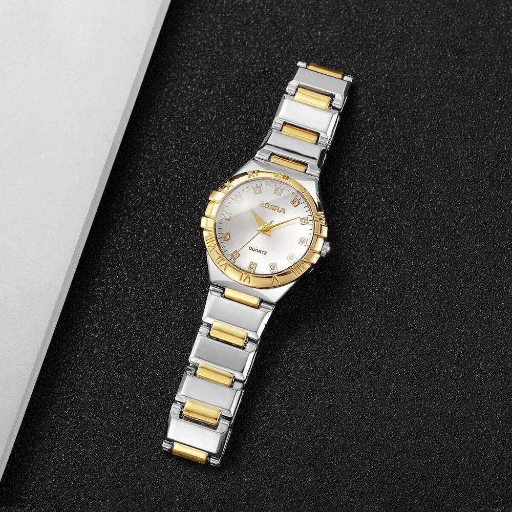 Luxury Rhinestone Women Quartz Watch Fashion Stainless Steel Strap Wristwatches For Ladies Clock Reloj MujerWithout Box XJ260303