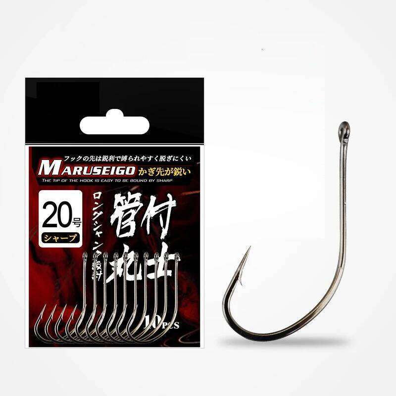 10pcs Fish Jig Japan High Carbon Steel Fly Tackle Circle Hooks Carp Hook Octopus hooks Fishing Gear Curved back Z260228