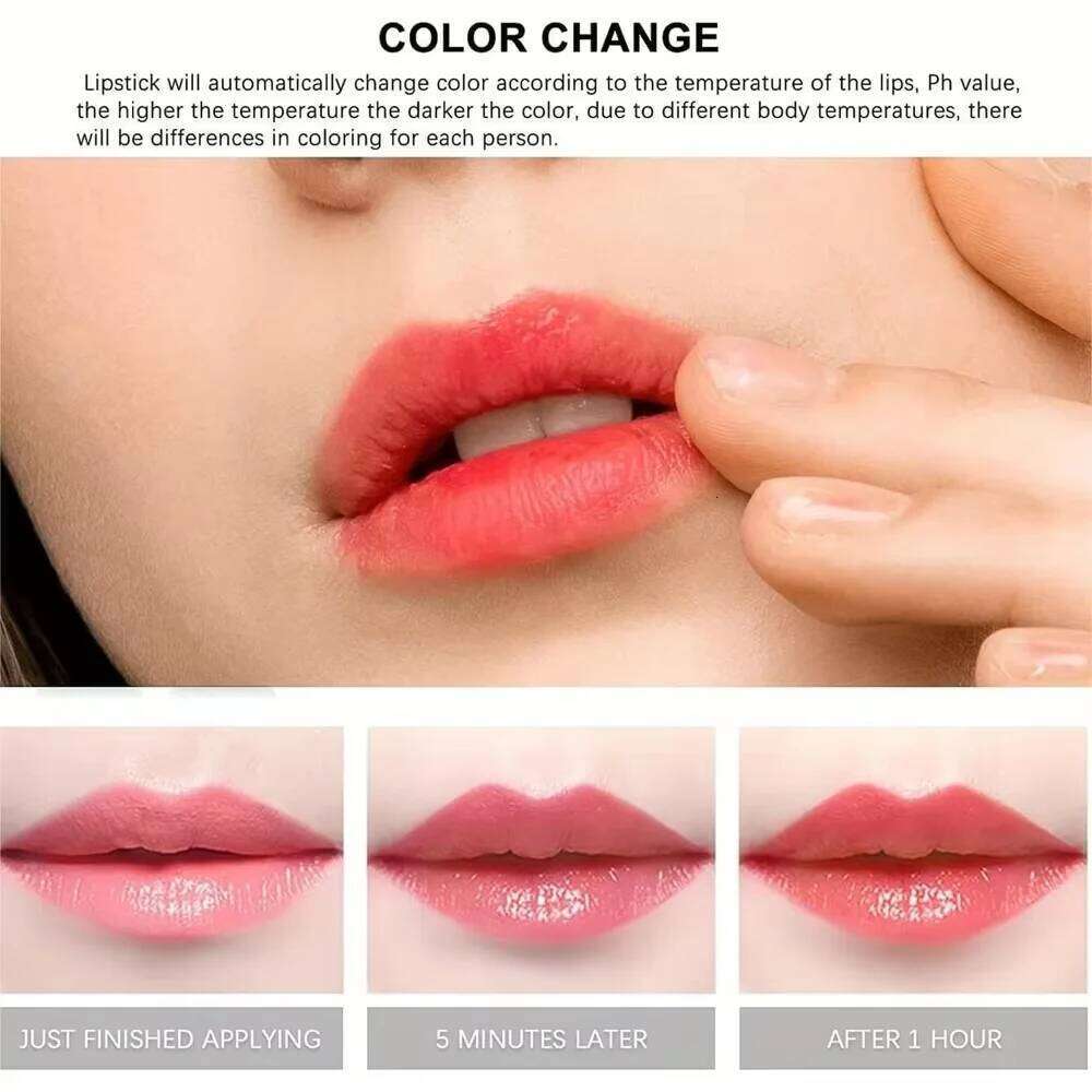 Moisture Lip Balm Aloe Vera Natural Lipbalm - Temperature Changed Color Lipstick Long Lasting Nourish Lips Care Makeup H260302