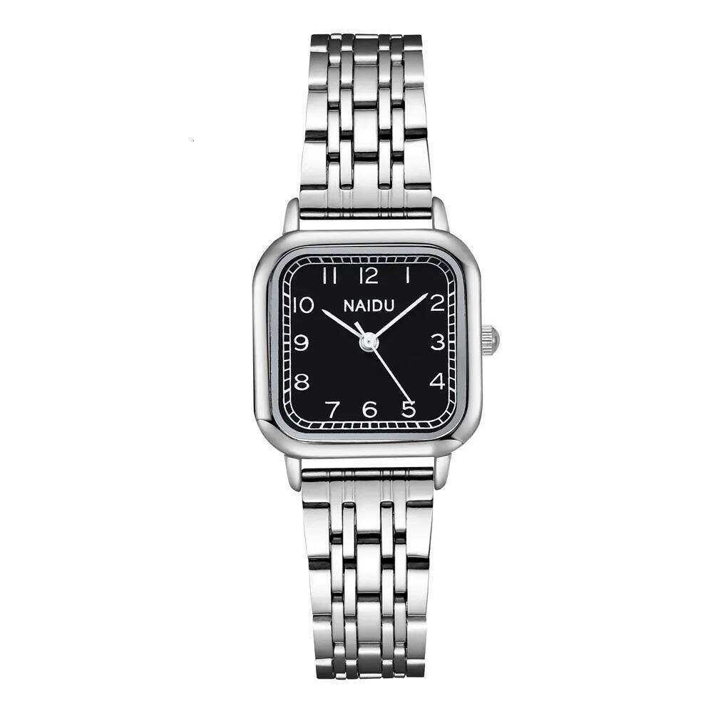 fashion small dial silver steel band women quartz dress watch XJ260303