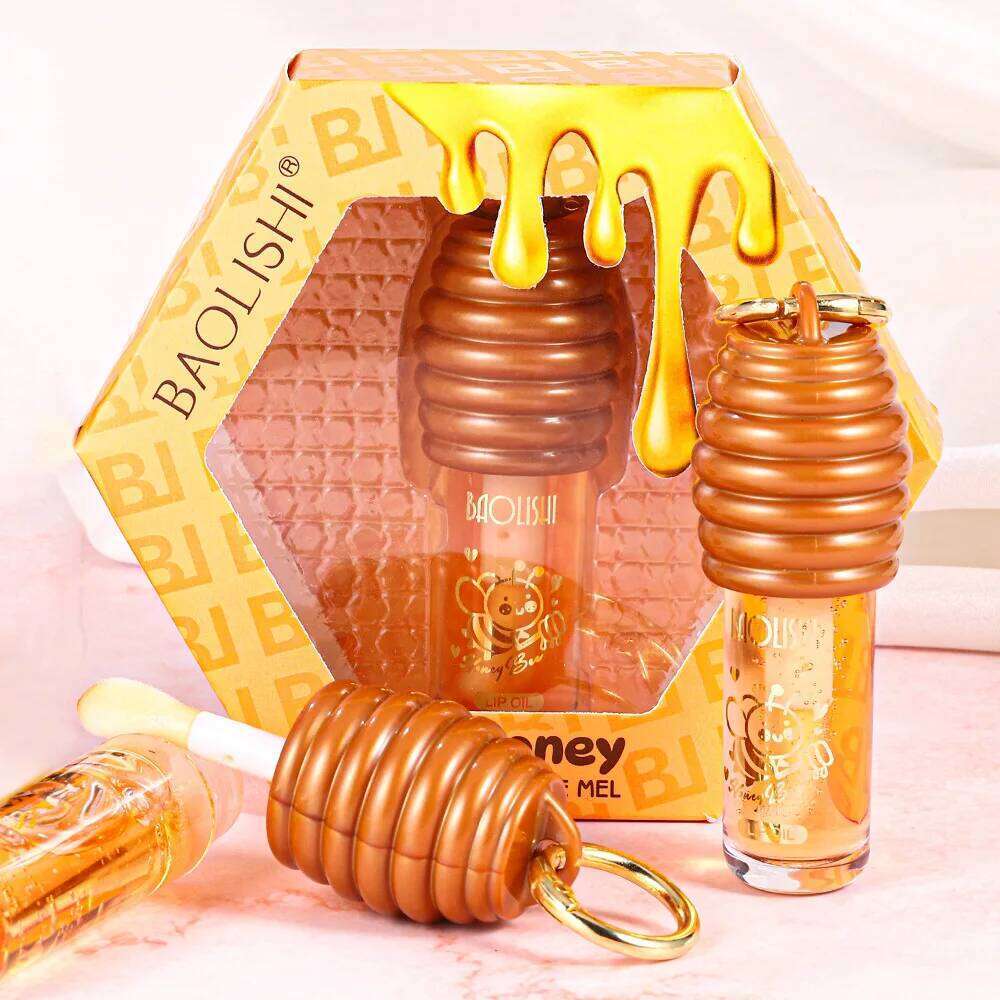 Honey Flavored For Plump Lips Coloring Collagen Gloss Moisturizing Lip Care Extreme Volume H260302