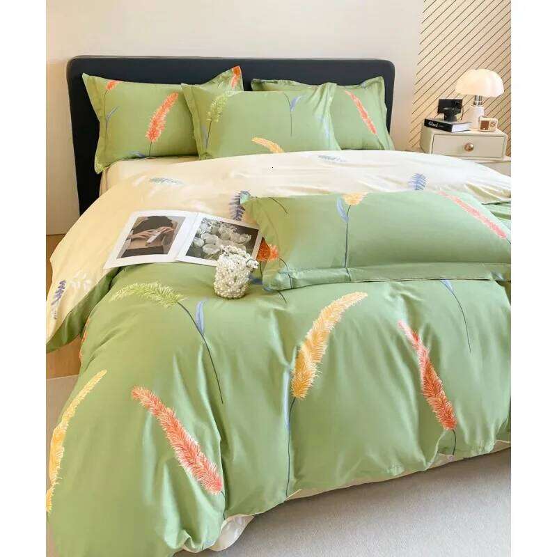 New Cotton Twill Printing Hot Four-Piece Set W260302