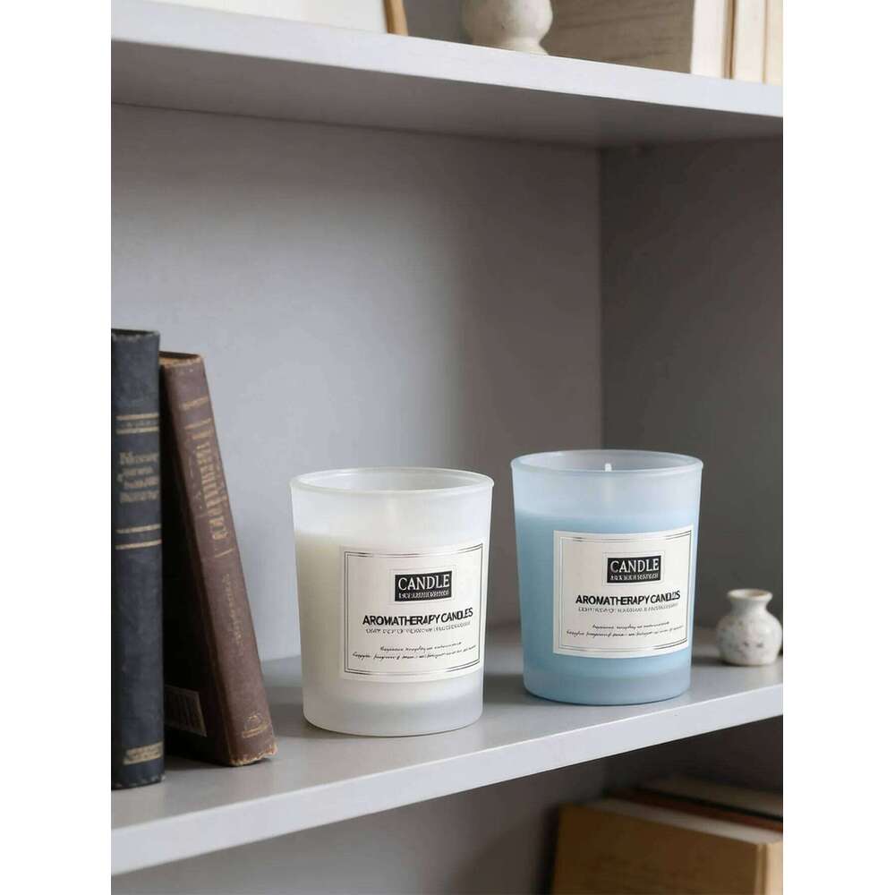 Frosted glass cup aromatherapy home creative fragrance gift smokeless candle ornament W260303