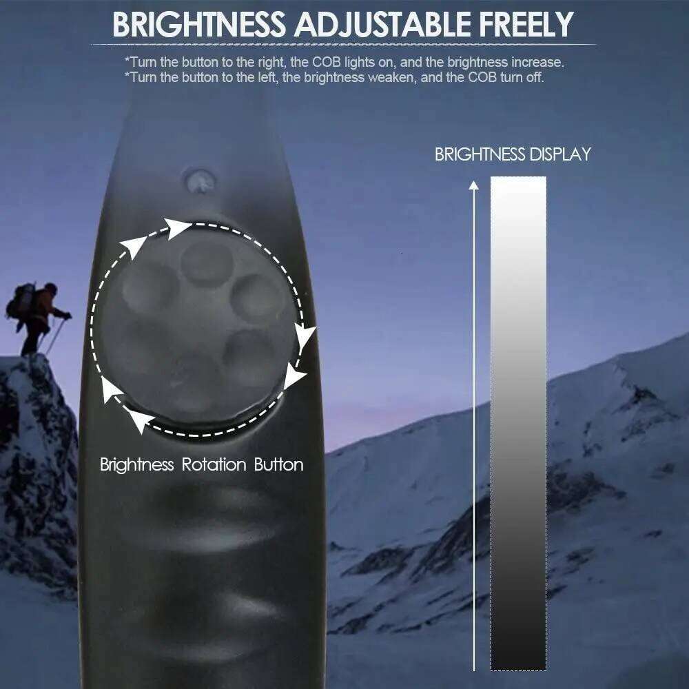 1-5Pcs Cordless Magnetic COB Portable LED Flashlight Work Light Inspection Lamp for Car Home Garage Emergency Repair Use S260302