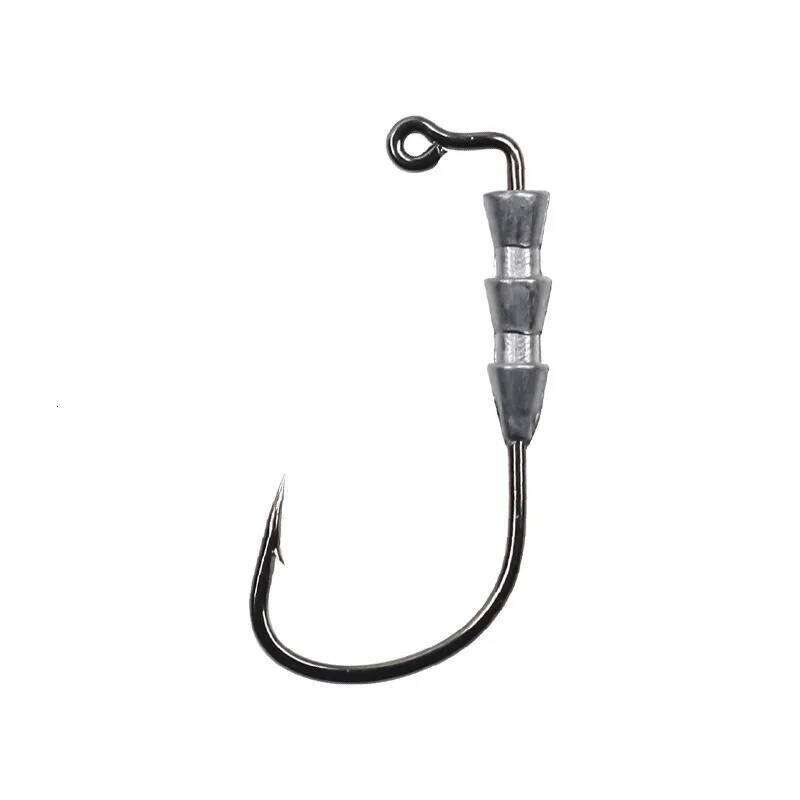 20/40PCS Hover strolling 0.6g 1g Head Hooks jigging High Carbon Steel Aberdeen Jig small fishing hook Bass Trout Z260228