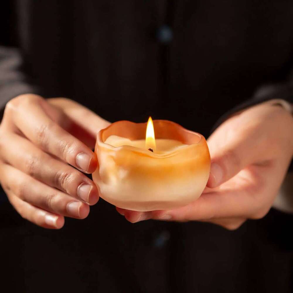 Soy Wax Scented Yoga Meditation Aromatherapy Candle Natural Portable Travel Candles in Tin Cans Perfect for Home Decor W260303