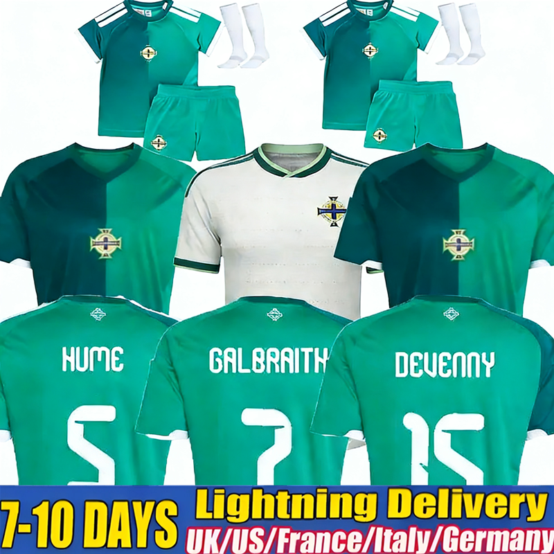 Northern Ireland jersey 2026 World Cup soccer jersey Home away training uniform Fans player mens kids football kits shirt uniforms green