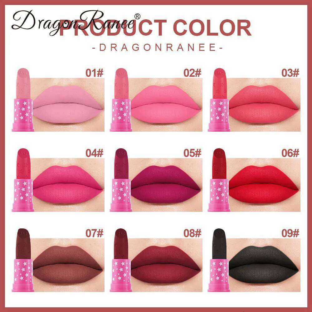 Lipstick Matte Versatile Waterproof Long-Lasting Whitening Mud Non-Fading Non-Stick Lip Gloss H260302
