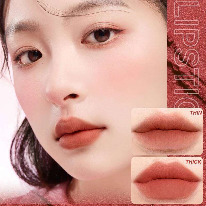 Matte Velvet Mud & Lipstick Long - Lasting, Waterproof, Non-Stick Cup, Multi-functional Lip Cheek Blush Eyeshadow H260302