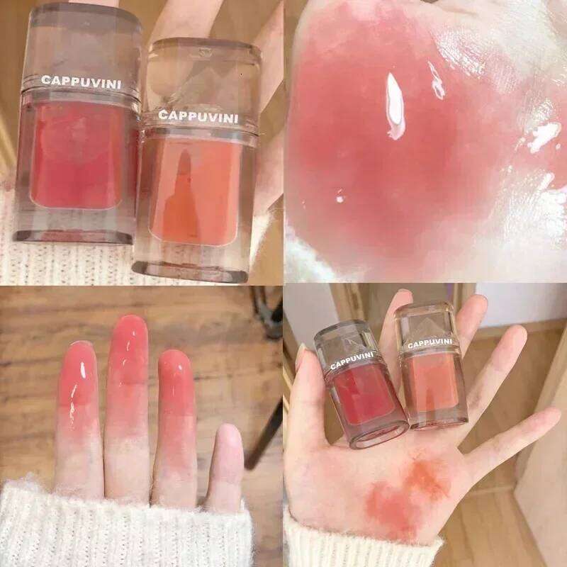 Ice Mountain Gloss Honey Oil Crystal Jelly Lip Glaze Moisturizing Transparent Waterproof Liquid Lips Makeup Cosmetics H260302