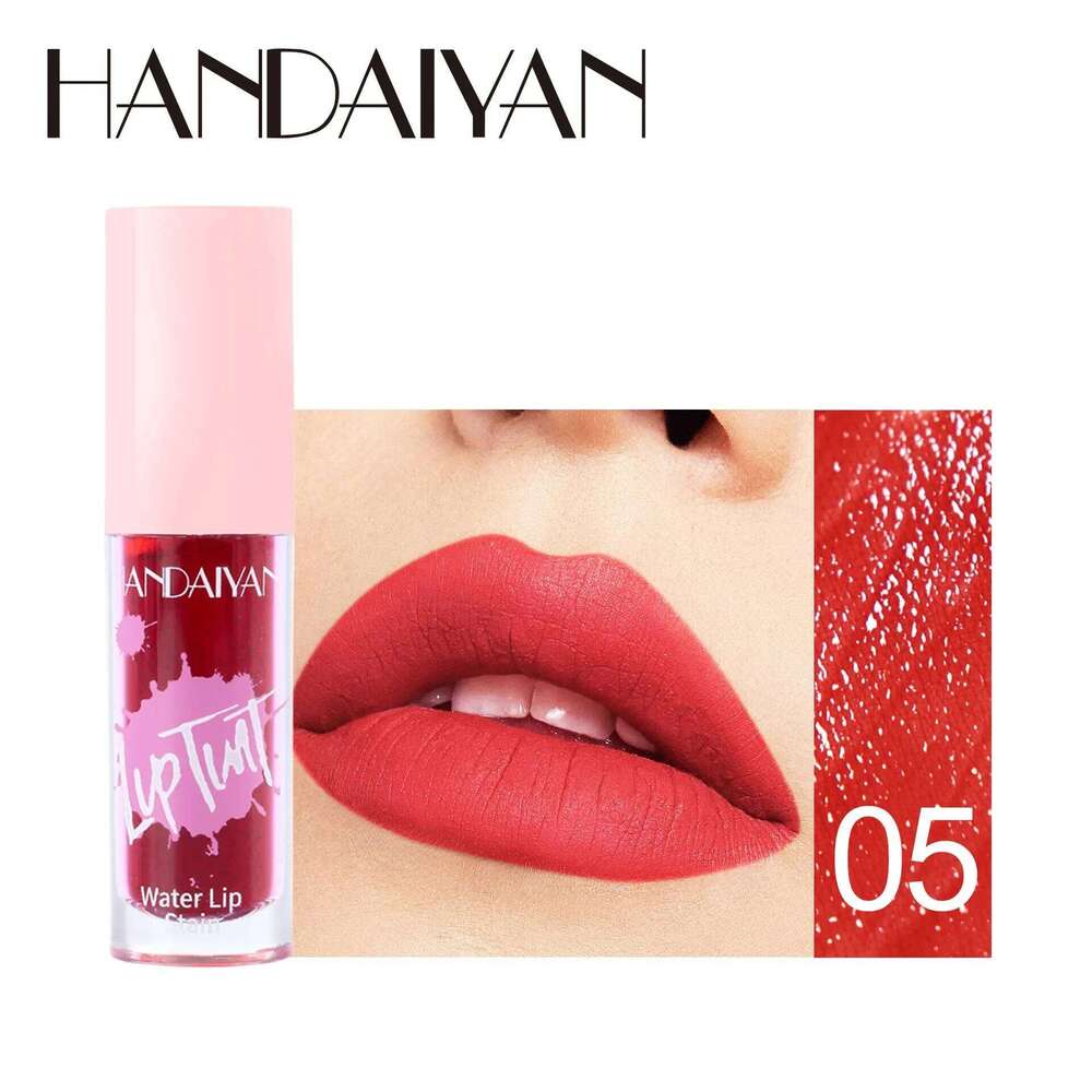 Fruit Juice Tint Non-stick Cup Liquid Lipstick and Blush 2 In1 Waterproof Long Lasting Water Lip Stain Lips&cheek Makeup 1pc H260302