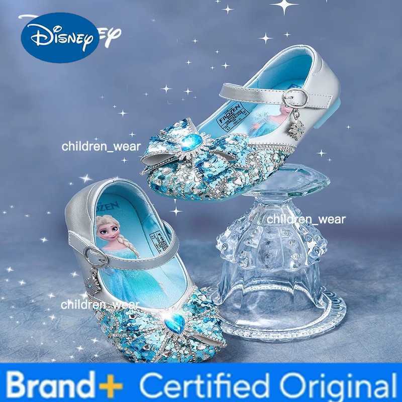 Disney New girls mermaid princess cute Sandals shoes non-slip soft bottom sports shoes for girl gift H260303