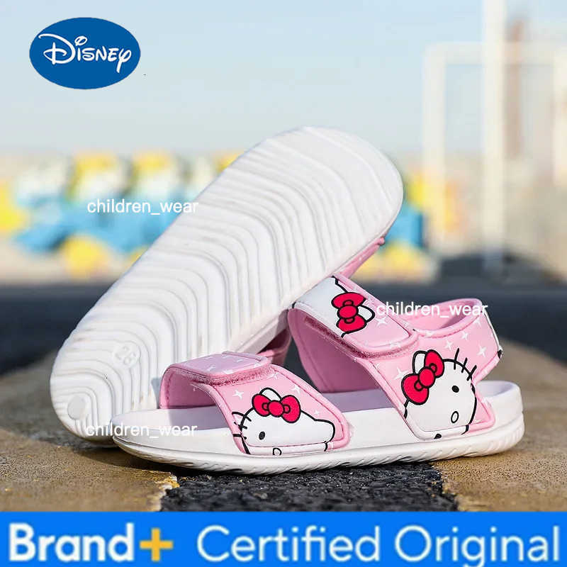 Disney Summer New Soft Non-Slip Beach Shoes Captain America Spiderman Mickey Open Childrens Sandals Wild Boys Girls Student Kids Shoes H2603031