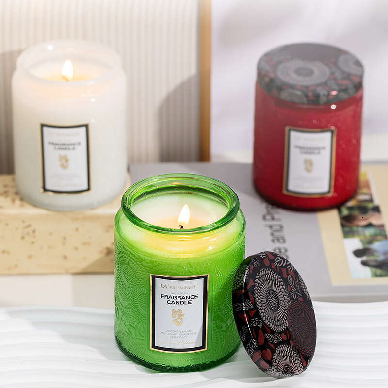 Parfum Orchid Aromatherapy Candle Home Indoor Fragrance Ornament Long-lasting Bedroom Scent Gift Niche High-end Souvenir W260303