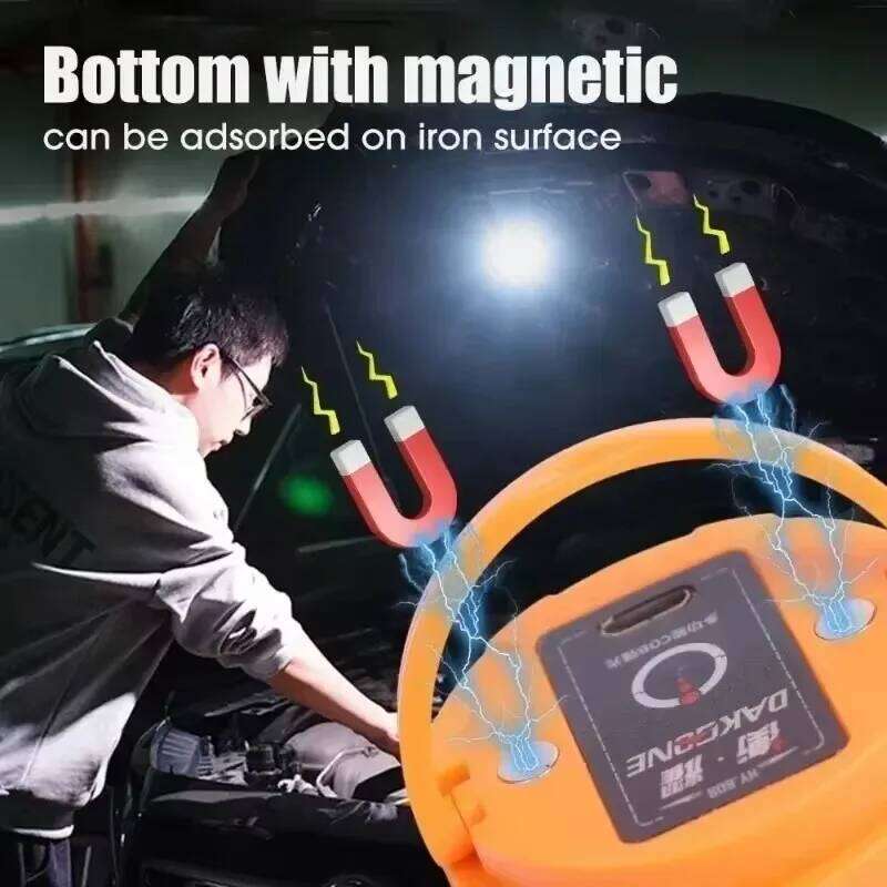 Super Bright COB Rechargeable Light Portable Magnetic Camping Lantern Flashlight for Outdoor Emergency Home & Multiduty Work S260302