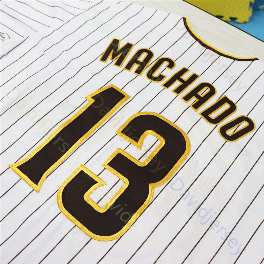 SD Padres Baseball Jersey Jackson Merrill Fernando Tatis Jr Manny Machado Ethan Salas Joe Musgrove Tony Gwynn Jake Cronenworth Yu Darvish King Miller 