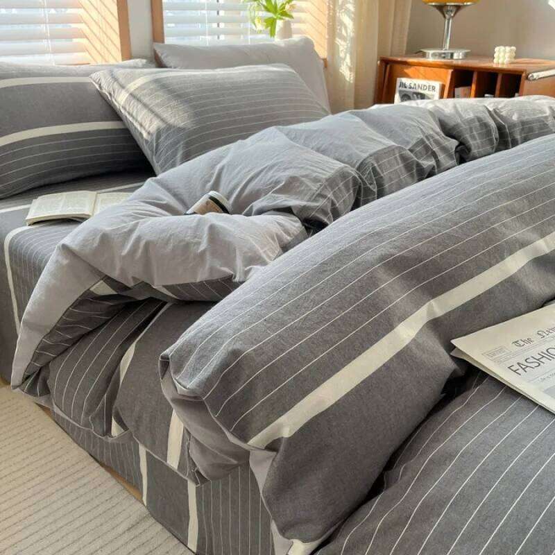 Customizable new cotton A multi-specification four-piece single product W260302