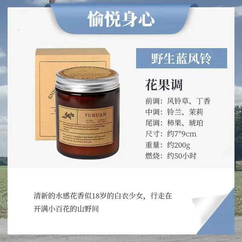 Handmade Soy Wax Scented Candle Smokeless Fragrance Creative Gift Wholesale Air Freshener Light Scent W260303