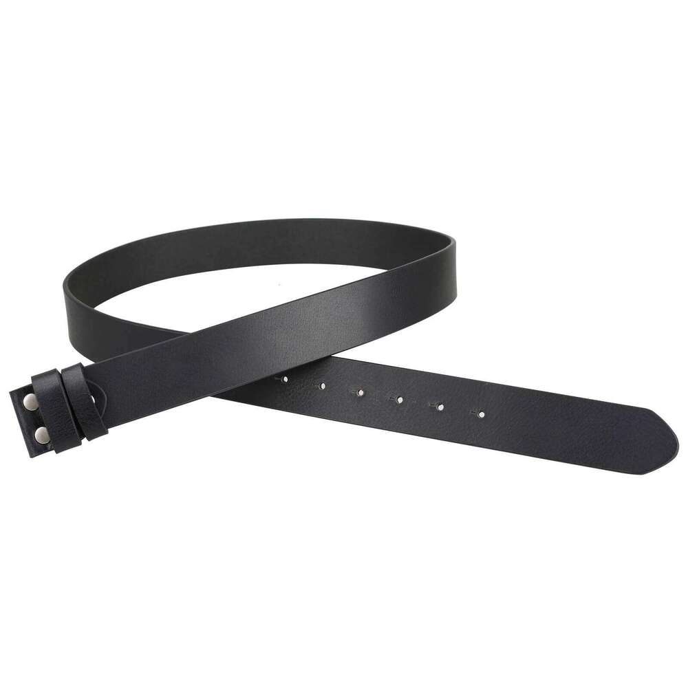 No Buckle Genuine Leather Belts for Men Retro High Quality Width 3.8CM Fashion Cowskin S260228