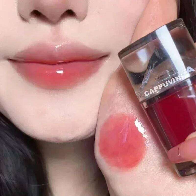 Ice Mountain Gloss Honey Oil Crystal Jelly Lip Glaze Moisturizing Transparent Waterproof Liquid Lips Makeup Cosmetics H260302