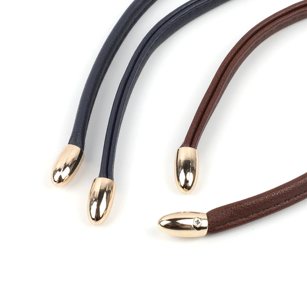 Fashion PU Leather Bag Strap DIY Detachable Replacement Bucket Bag Drawstring Rope Backpack Beam Pocket Purse Accessories 260228