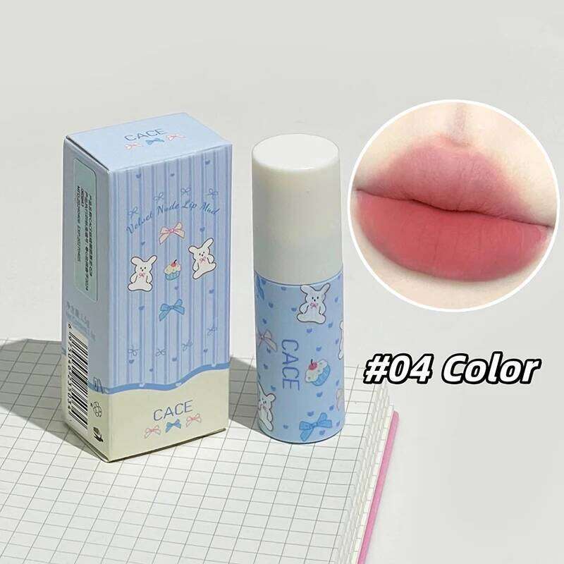 Red Matte Velvet Gloss Waterproof Liquid Lipstick Nude Mud Clay Peach Tint Makeup Sexy Women Lip Glaze Cosmetics H260302