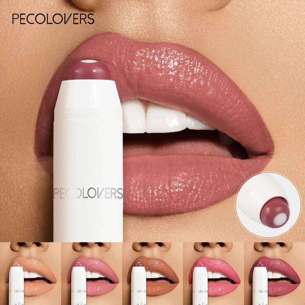 6 Colors Waterproof Red Lipstick Non-stick Cup Makeup Lip Liner Pen Cosmetics H260302